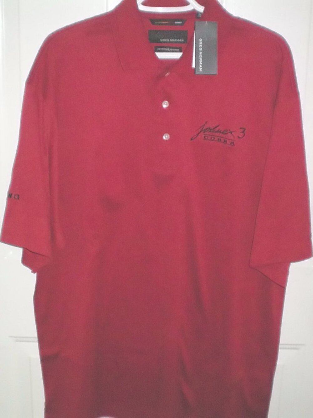 Greg Norman Golf Shirt Size Large NWT